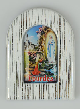 Magnet Souvenir Notre Dame de Lourdes (pic 1)
