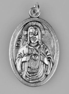 Médaille Religieuse du Scapulaire Argentée (pic 1)