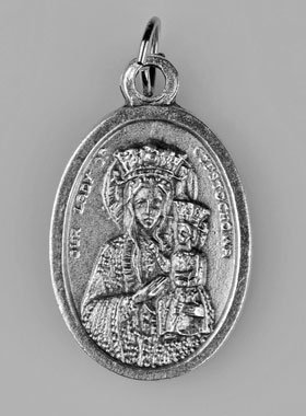 Médaille Religieuse la Vierge Noire de Czestochowa (pic 1)