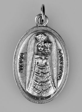 Médaille Religieuse Notre Dame de Lorette Argentée (pic 1)