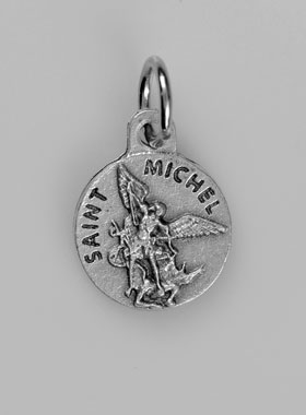 Médaille de Protection - Saint Michel Archange 12mm (pic 1)