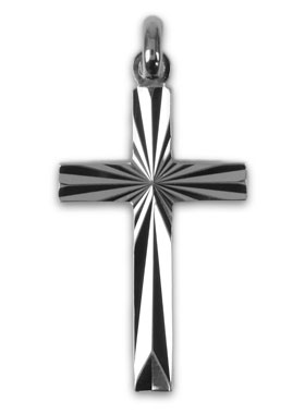 Pendentif Croix en Argent 925/1000 (pic 1)