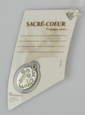 Plaque Auto Rétroviseur - Sacré Coeur de Jésus (pic 3)