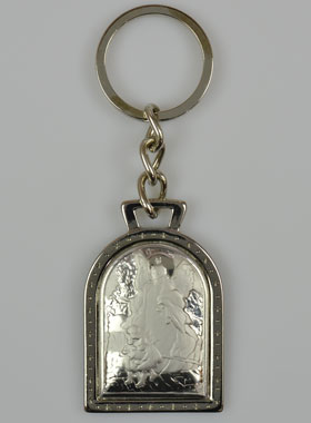 Porte-Clés Ange-Gardien Protecteur - Argent Massif - 5 cm (pic 1)