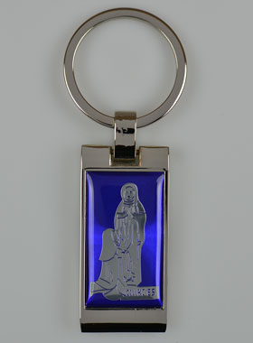 Porte clés Bleu Azur de Lourdes (pic 1)