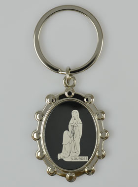 Porte-Clés de Notre Dame de Lourdes 3D (pic 1)