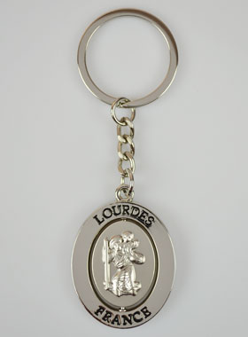 Porte-Clés de Saint Christophe en Argent (pic 1)
