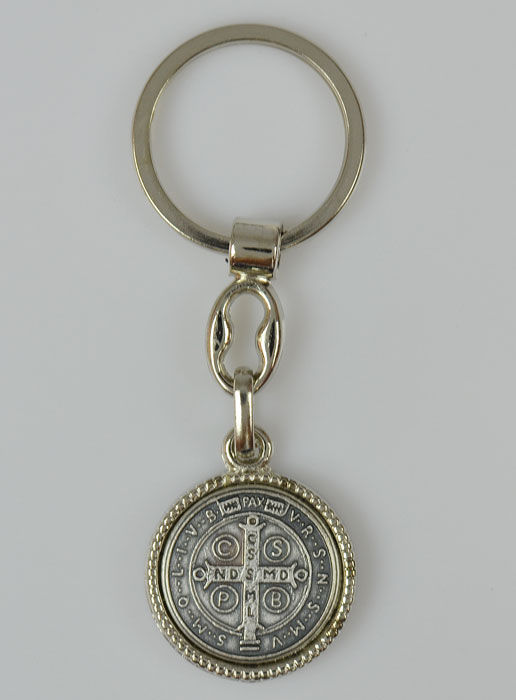 Porte-Clés Médaille de Saint Benoit (pic 3)
