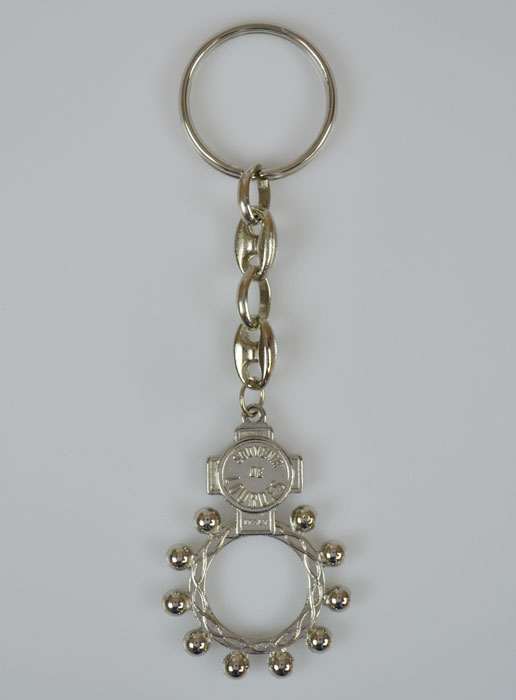 Porte-Clés Religieux Dizainier de Lourdes - 4cm (pic 2)