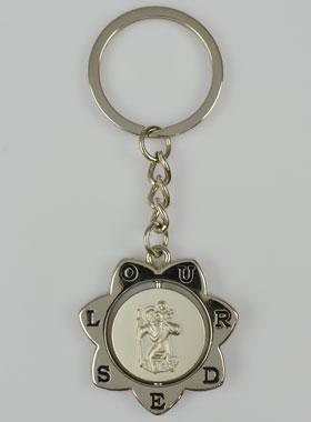 Porte-Clés Saint Christophe - St Patron des Voyageurs (pic 1)
