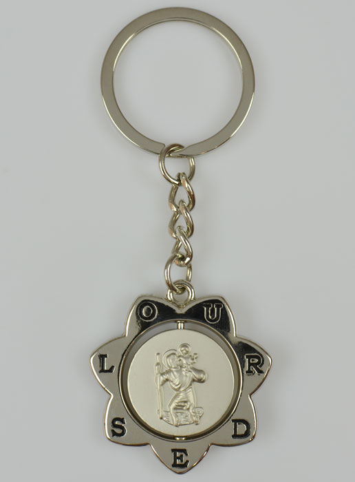 Porte-Clés Saint Christophe - St Patron des Voyageurs (pic 2)