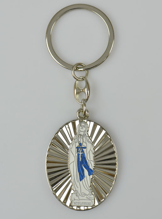 Porte-Clés Vierge de Lourdes (pic 2)