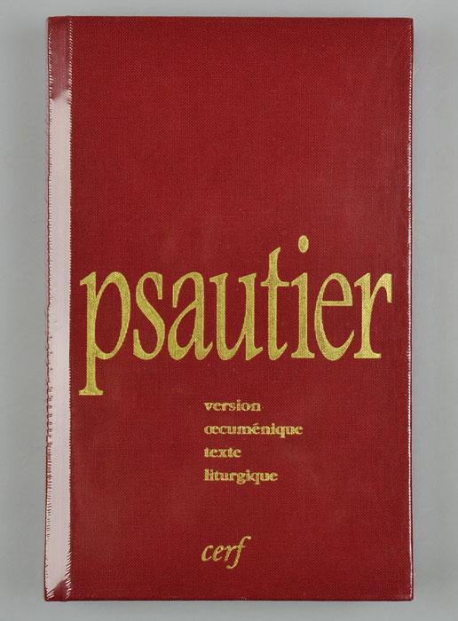 Psautier - Toile rouge (pic 2)