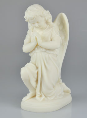 Statue Ange-Gardien Protecteur en Prière - 26 cm (pic 1)