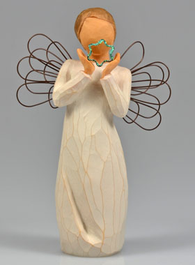 Ange Willow Tree - Ange de l'étoile (Bright Star) - 14 cm (pic 1)
