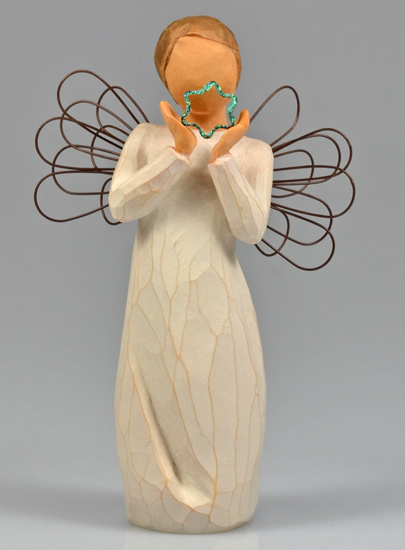 Ange Willow Tree - Ange de l'étoile (Bright Star) - 14 cm (pic 2)