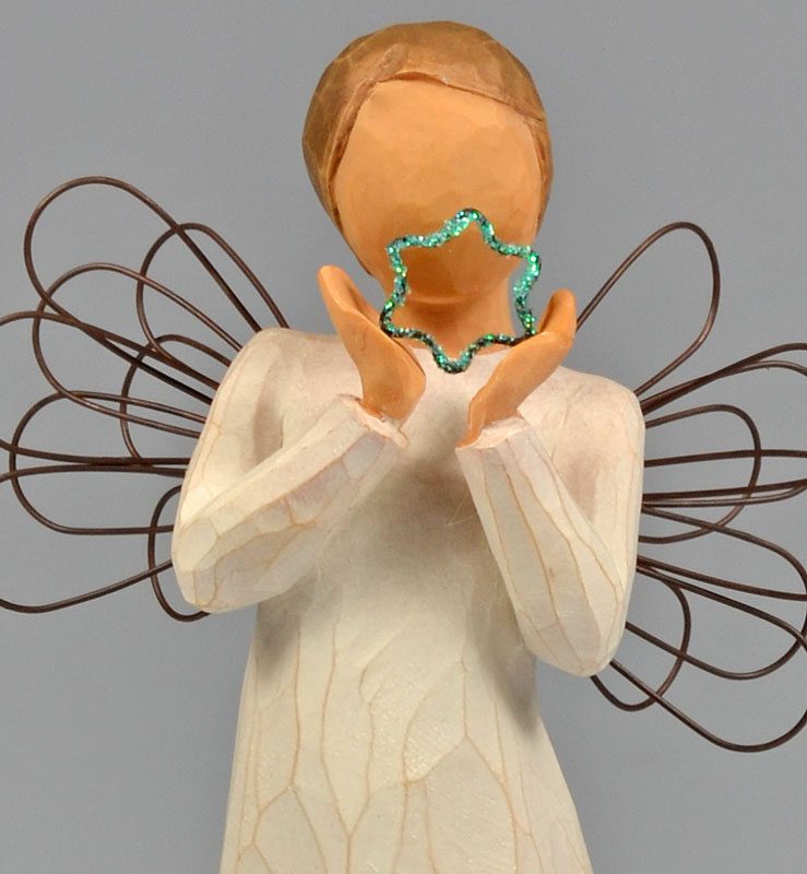 Ange Willow Tree - Ange de l'étoile (Bright Star) - 14 cm (pic 3)