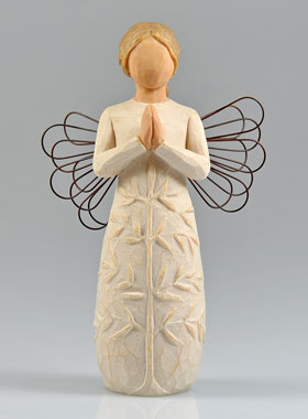 Ange Willow Tree - Ange Une Prière (A Tree, A Prayer) - 14 cm (pic 1)