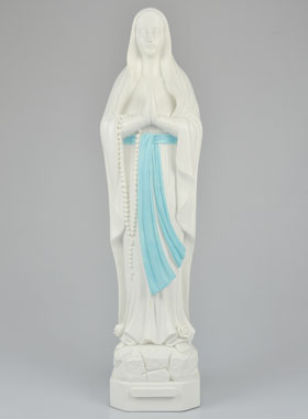 Statue Artisanale de Notre Dame de Lourdes - 50 cm (pic 1)