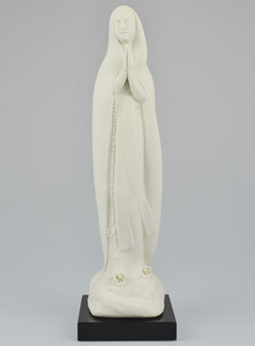 Statue Artisanale Notre Dame de Lourdes Moderne - 35 cm (pic 1)