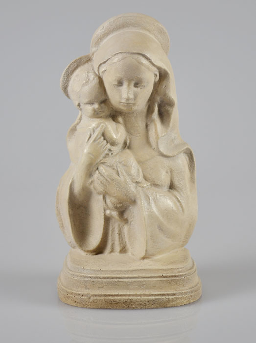 Statue Buste Vierge à l'Enfant (pic 2)
