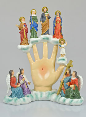 Statue de la Main toute Puissante de Dieu - 28 cm (pic 1)