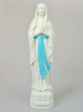 Statue Vierge Marie de Lourdes - 50 cm - Artisanat de Lourdes (pic 1)