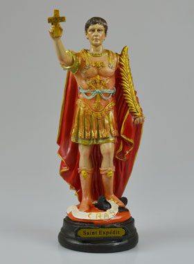 Statue de Saint Expédit - 20 cm (pic 1)