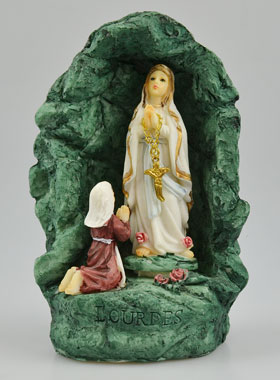 Statue Grotte de Notre Dame de Lourdes (pic 1)