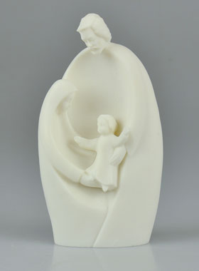 Statue Moderne de la Sainte Famille - 13 cm (pic 1)