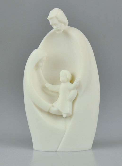 Statue Moderne de la Sainte Famille - 13 cm (pic 2)