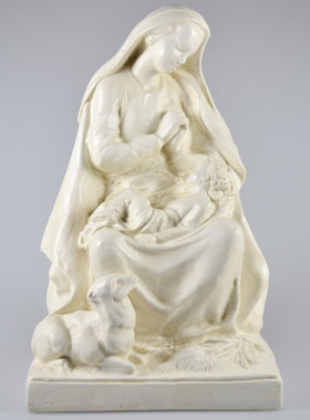 Statue Notre Dame à l'Enfant Jésus (pic 1)