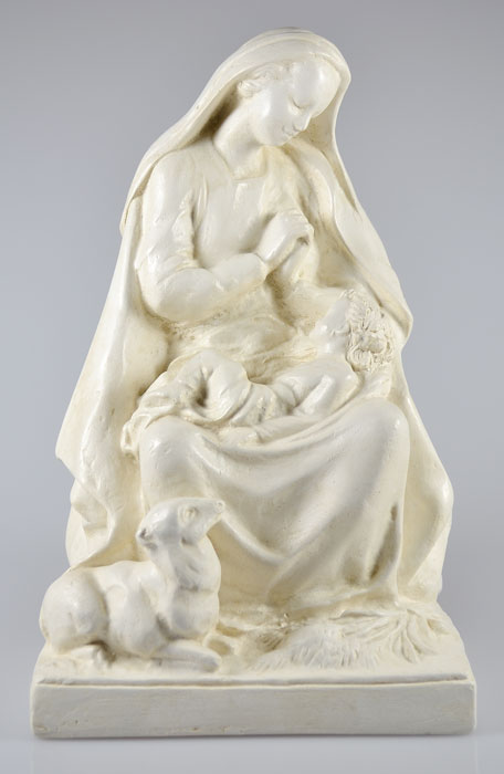 Statue Notre Dame à l'Enfant Jésus (pic 2)