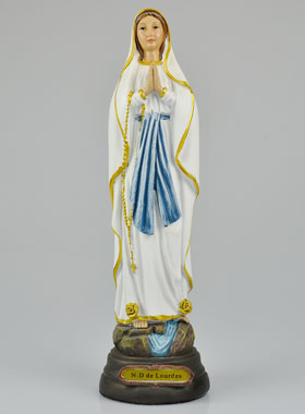 Statue Notre Dame de Lourdes - 30 cm (pic 1)