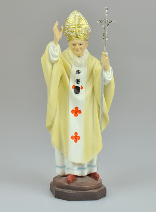 Statue Pape Saint Jean-Paul II - 15 cm (pic 2)
