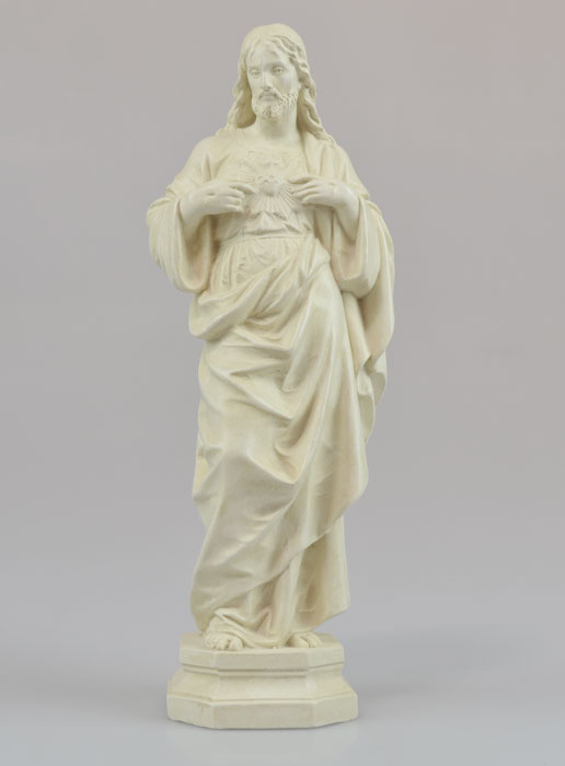 Statue Sacré Coeur de Jésus de Palerme - 20cm (pic 2)