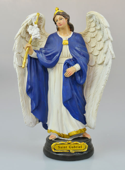 Statue Saint Gabriel Archange - 20 cm (pic 2)
