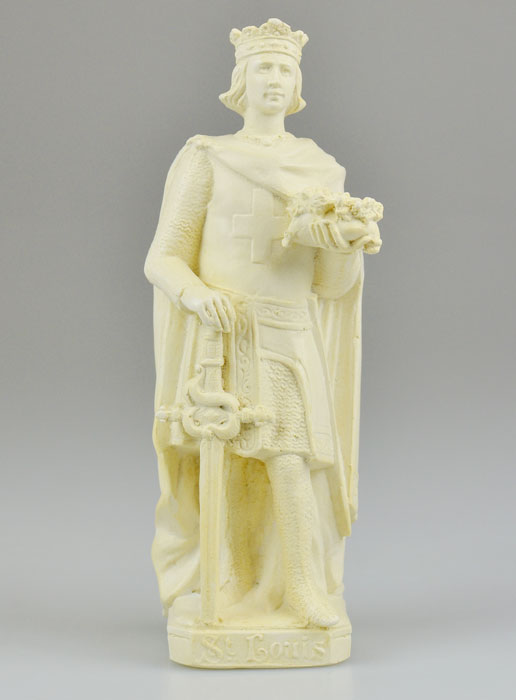 Statue Saint Louis Roi de France - 16 cm (pic 2)