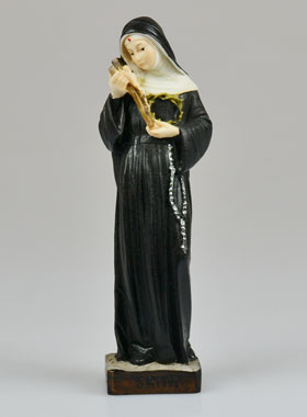 Statue Sainte Rita Polychromée (pic 1)
