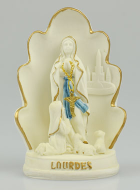 Statue Souvenir Grotte de Lourdes - 10 cm (pic 1)