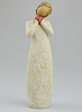 Statue Vierge de l'Amour - Cadeau de Baptême (pic 1)