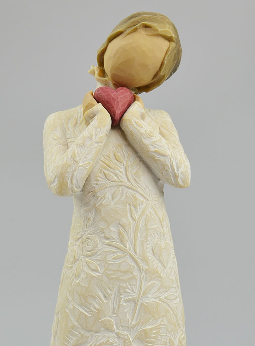 Statue Vierge de l'Amour - Cadeau de Baptême (pic 3)
