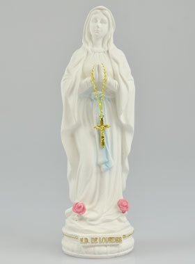 Statue Vierge de Lourdes - 18 cm (pic 1)