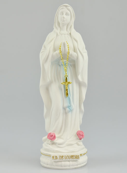 Statue Vierge de Lourdes - 18 cm (pic 2)