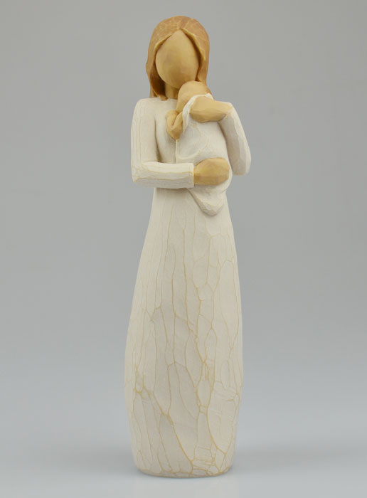 Statue Vierge Marie à l'Enfant - Cadeau de Baptême (pic 2)