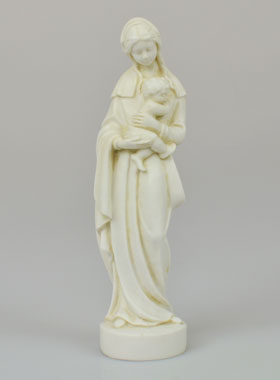 Statue Vierge Marie à l'Enfant Jésus - Renaissance (pic 1)