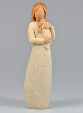 Statue Willow Tree - Vierge à l'Enfant (Angel of Mine) - 22 cm (pic 1)