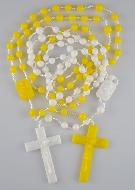 1 Chapelet Jaune + 1 Chapelet Blanc