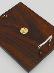 Icône Byzantine Sainte Famille Peinte à la Main - 13cm