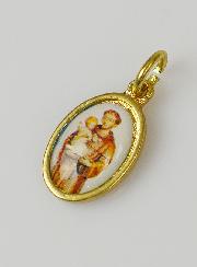 Médaille Saint Antoine de Padoue Dorée - 15mm
